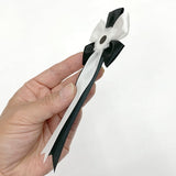 弔用リボン記章 喪章 胸章 中旭光 黒色