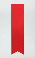式典用リボン記章（胸章 徽章） 小リボンバラ用タレ 10枚セット （在庫限りセール品）