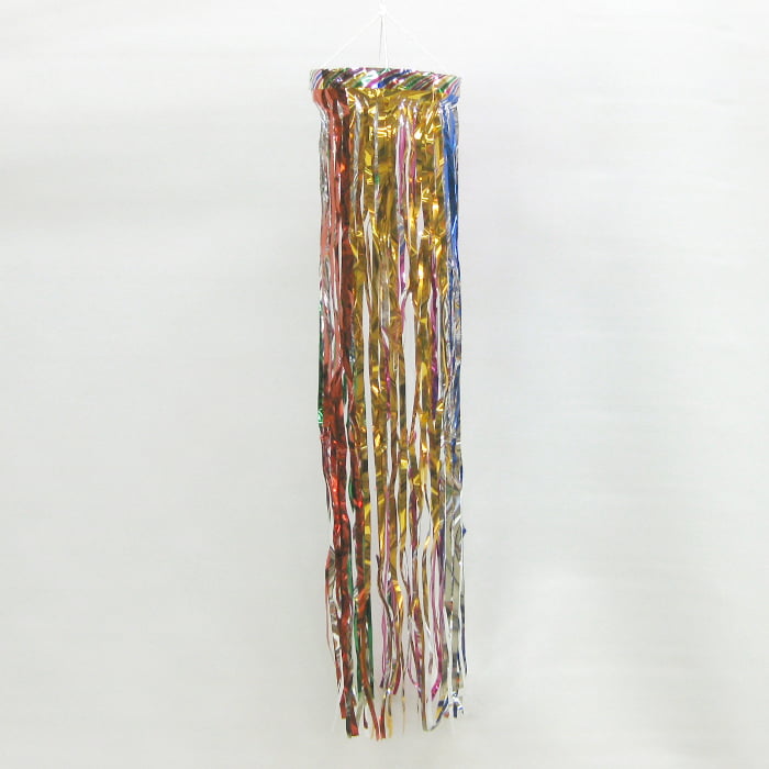 七夕 3尺メッキ5色吹流し 90cm - 七夕の飾り 吹き流し – 日本の四季