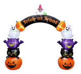 エアーディスプレイアーチ ハロウィン パンプキンフレンズ H300cmXW345cm