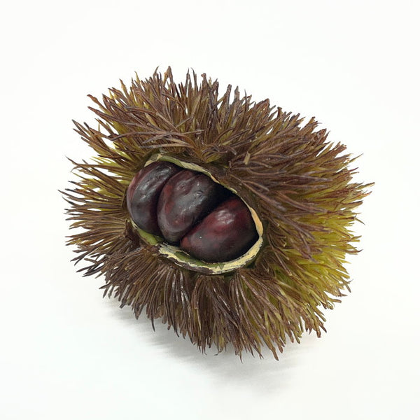 造花 イガ栗（毬栗）の実 - フェイクフルーツ・果物