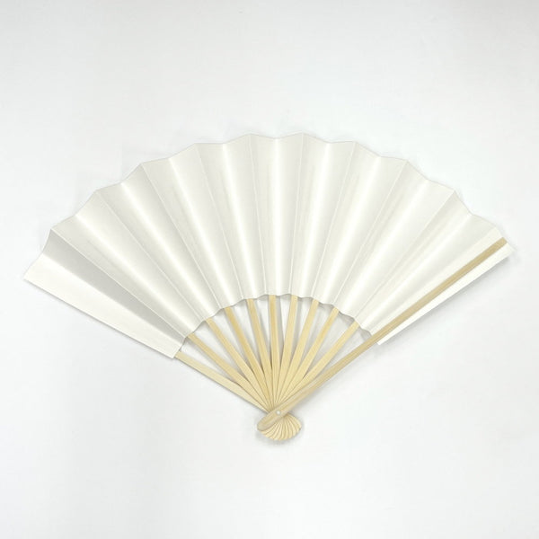 白扇子 27cm - お祭り 儀式に – 日本の四季・行事の店 木瓜屋