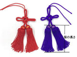 幕房 3寸（9cm） 赤色