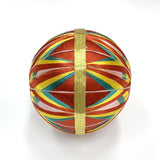 鞠 まり 直径13cm 赤色 装飾用（在庫処分品）