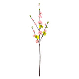 造花 桃の花・菜の花ミックス 5本セット