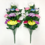造花 仏花 大サイズ 1対2本セット