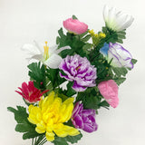 造花 仏花 大サイズ 1対2本セット