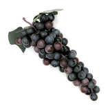 造花 ぶどう グレープの実 25cm ワイン色 - フェイクフルーツ・果物