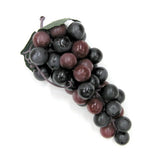 造花 ぶどう グレープの実 17cm ワイン色 - フェイクフルーツ・果物