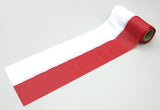 柱巻き用 絹目ビニール紅白テープ 14.5cmX9m