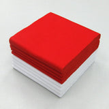 柱巻き用 布 紅白セット 12cmX21m
