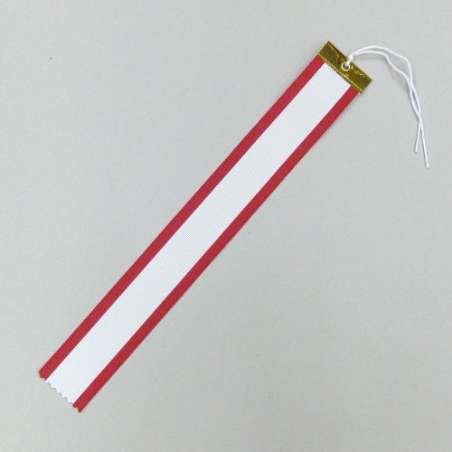 ペナント [トロフィー用リボン] 小 5枚セット [4cmX30cm] - 優勝