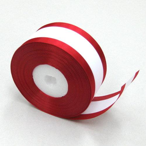 式典テープカット用 耳赤人絹コハクリボンテープ 幅36mm