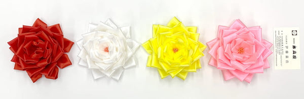 式典用リボン記章（胸章 徽章） 特大リボンバラ 花のみ