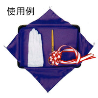 袱紗 ふくさ  紫色 43X43cm