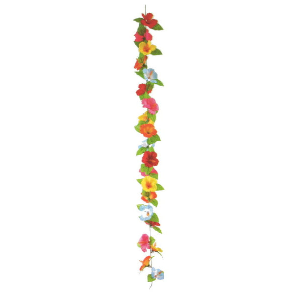 造花 ハイビスカスカラフルコード 180cm