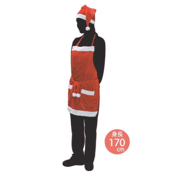 サンタエプロン クリスマス サンタクロース 衣裳 – 日本の四季・行事の店 木瓜屋