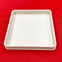 白木盆 23.5X23.5X3.3cm